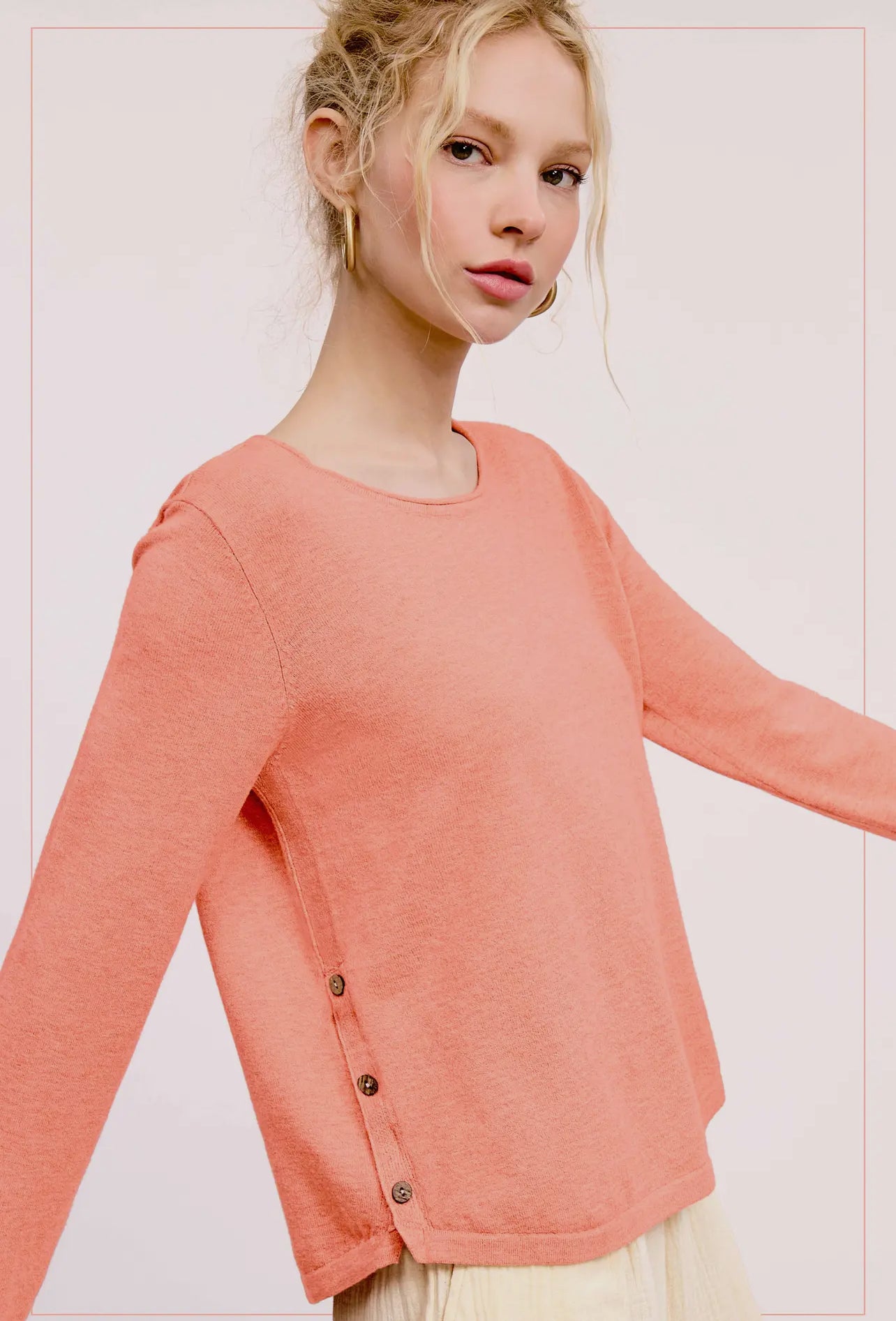 Tangerine Sweater