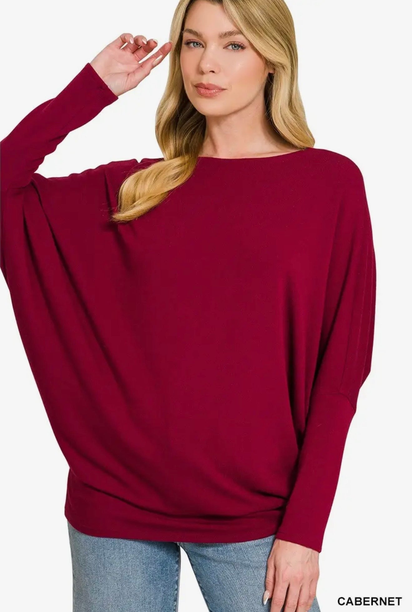 Dolman Sleeve Top