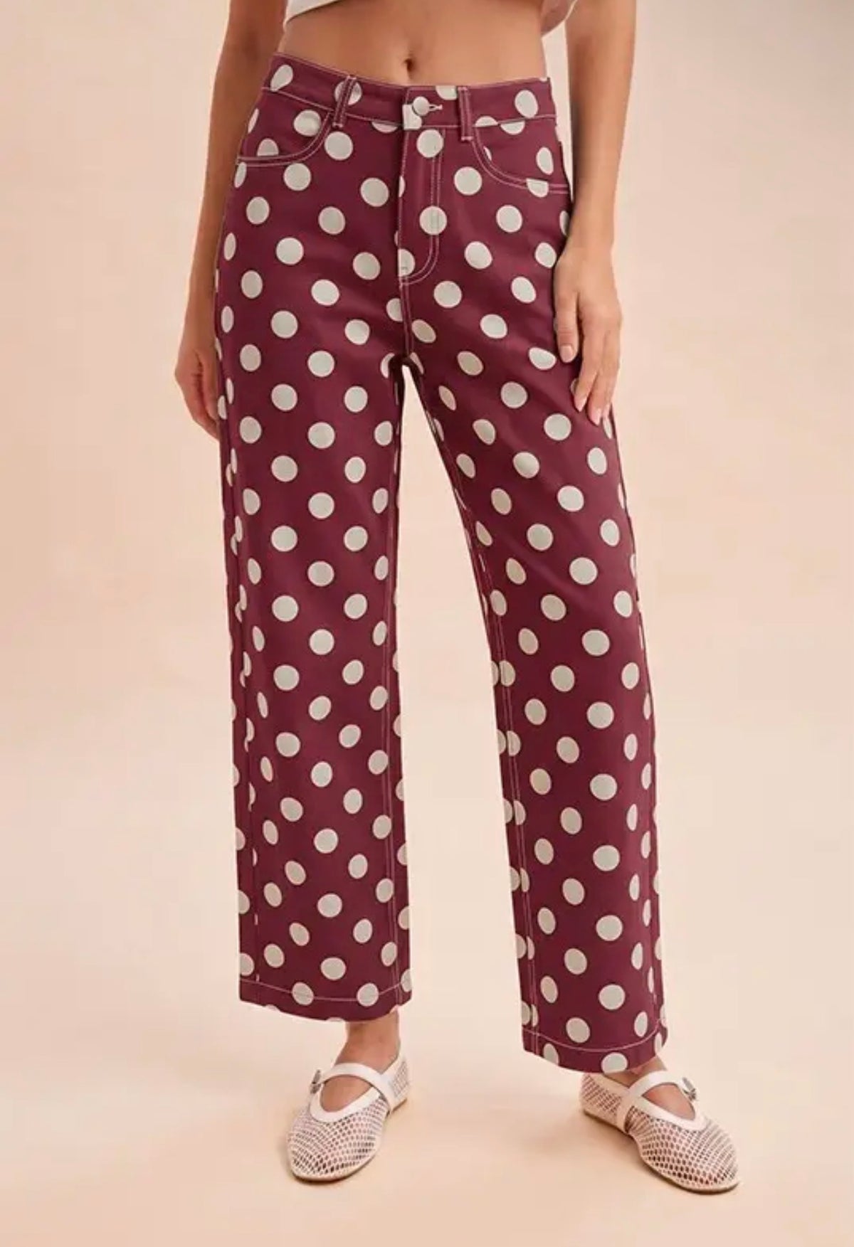 Polka Dot Pants