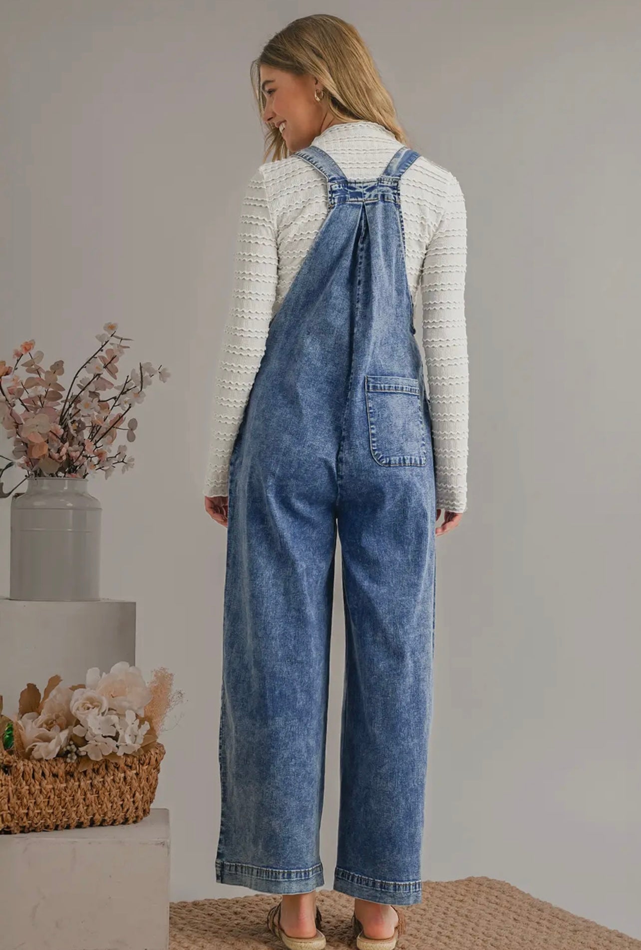Denim Overalls