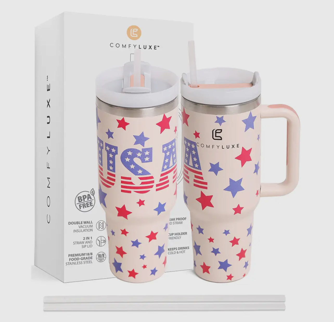 USA Flag Inspired Tumbler