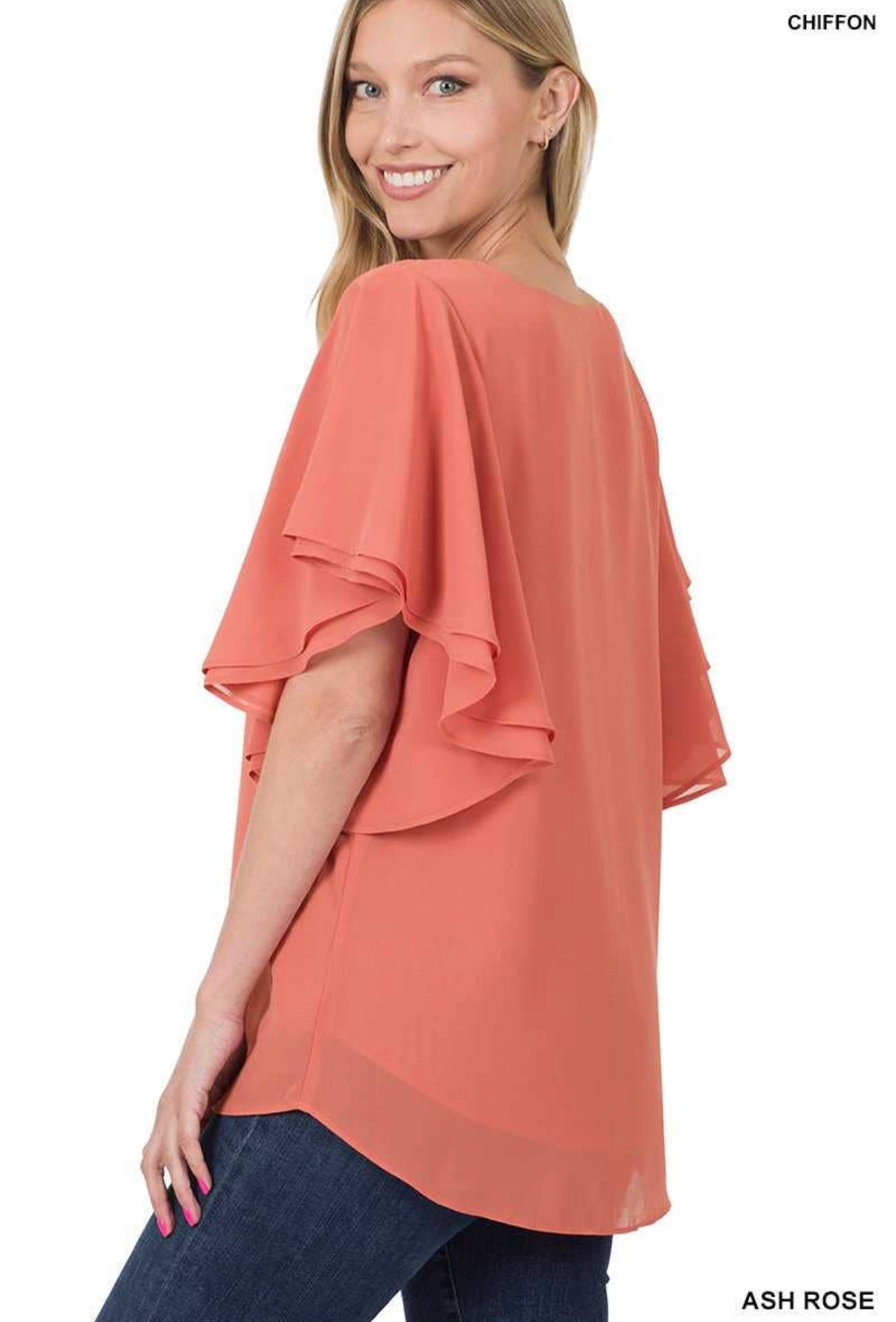 Ashley Chiffon Top