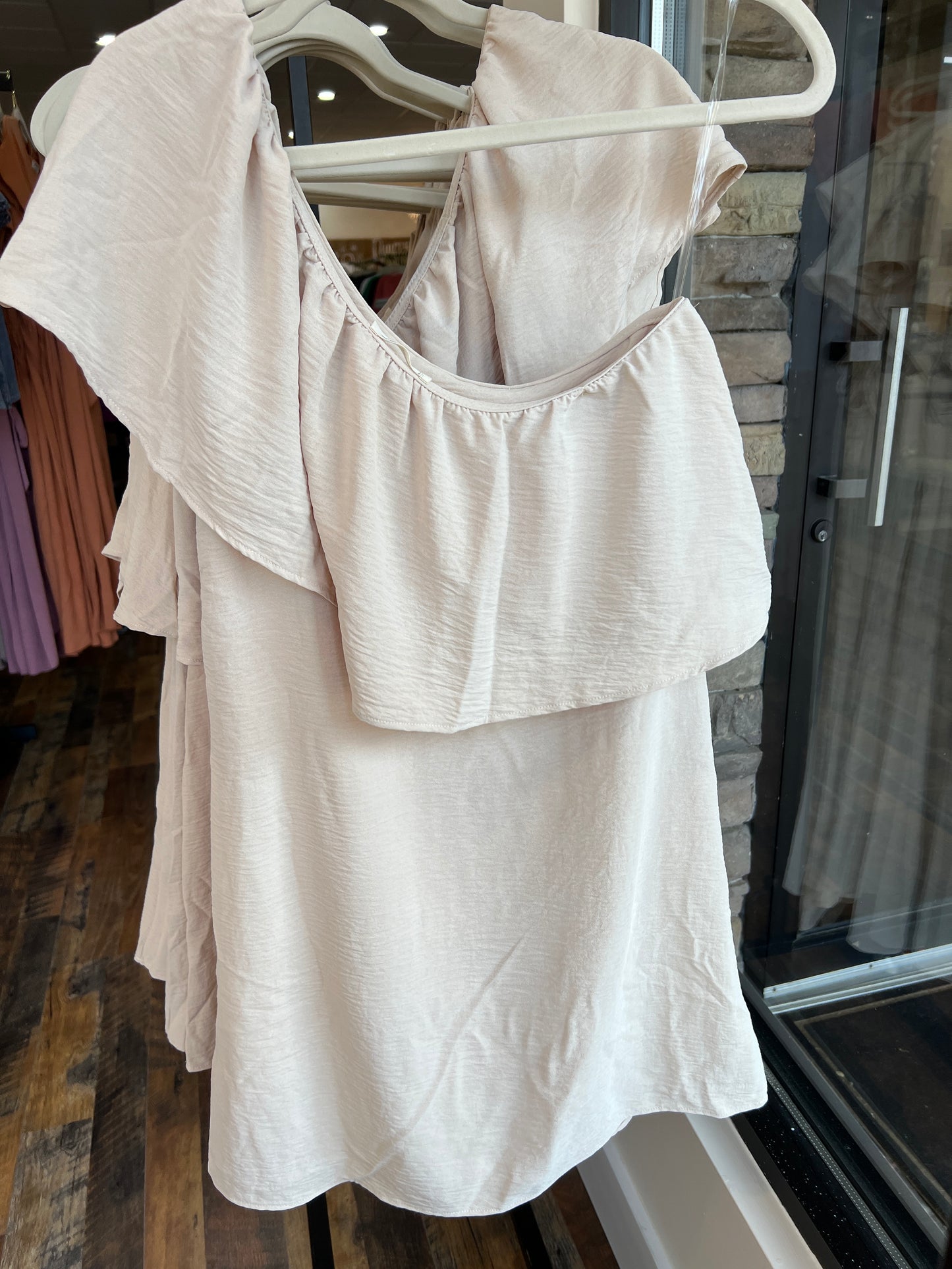 Off the Shoulder Midi Dress