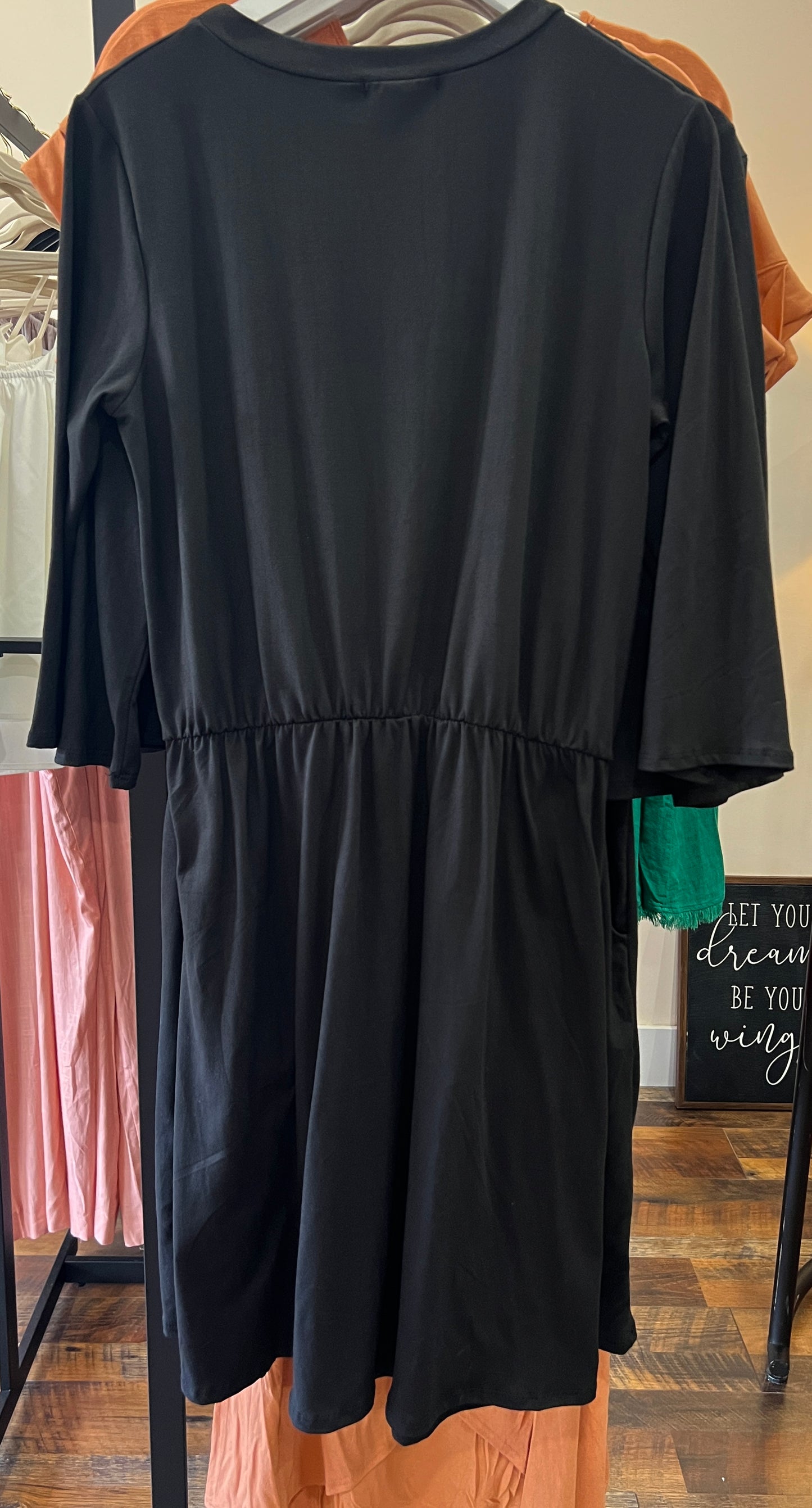 Bea Drawstring Dress w/ Pockets