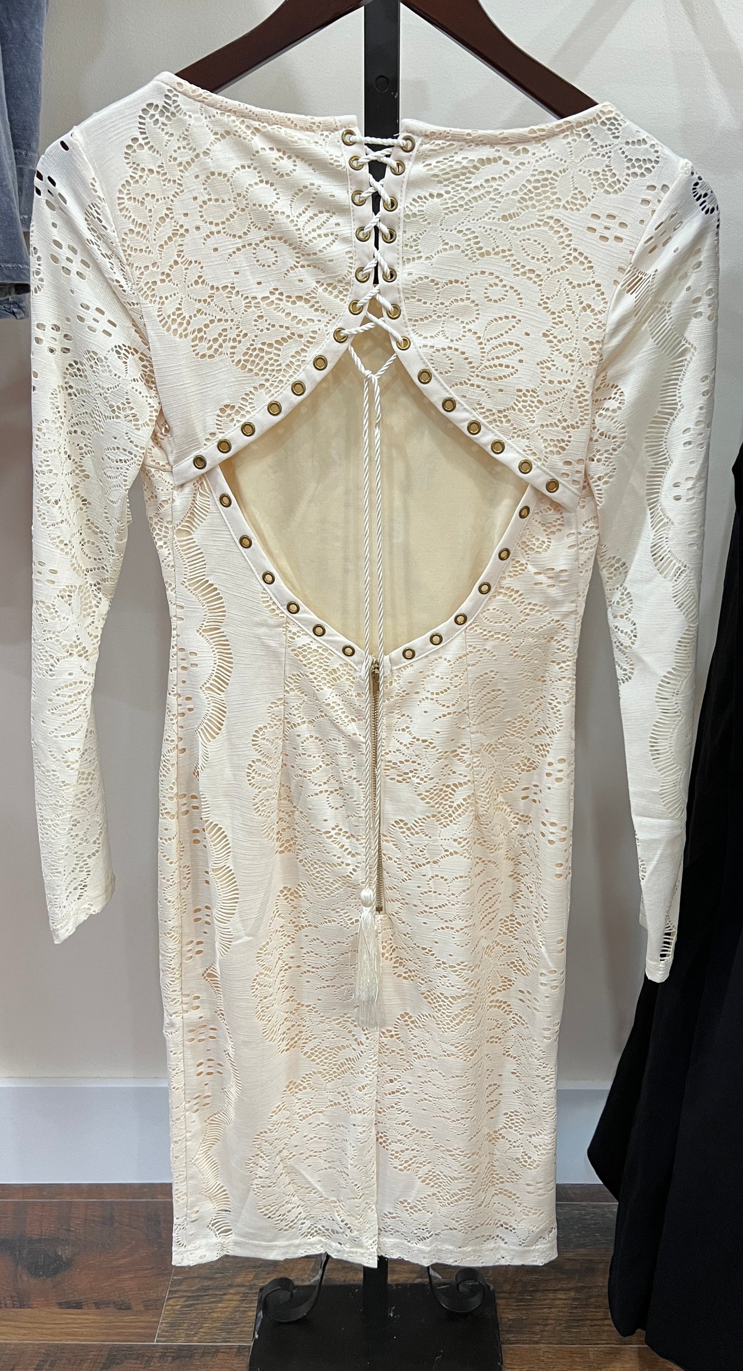 Lacey Cut Out Dress