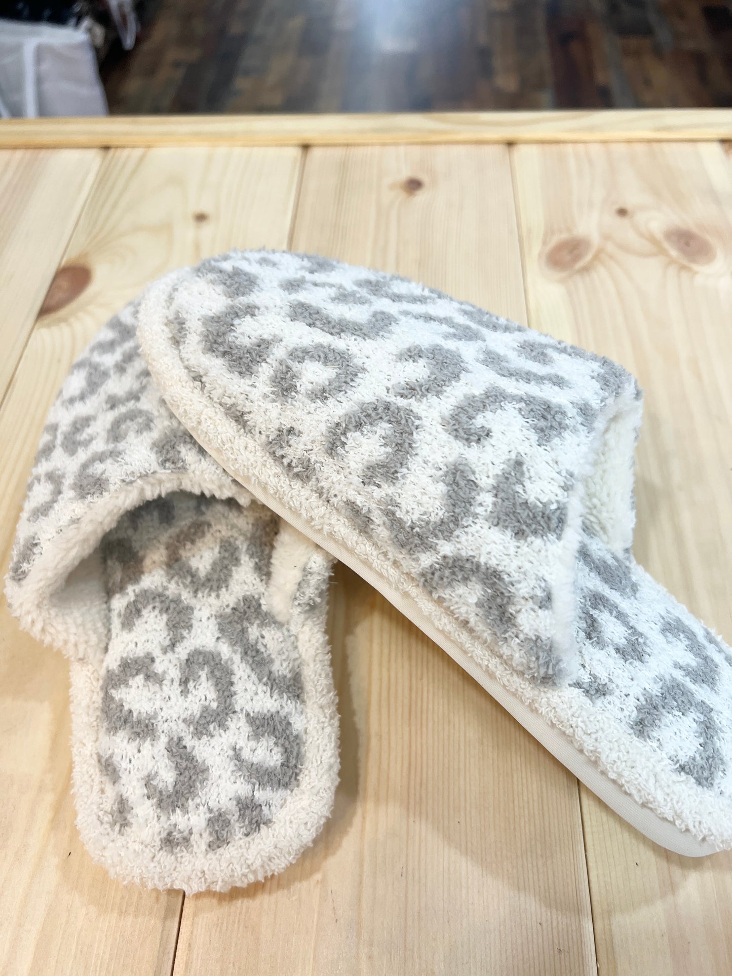 Leopard Slippers