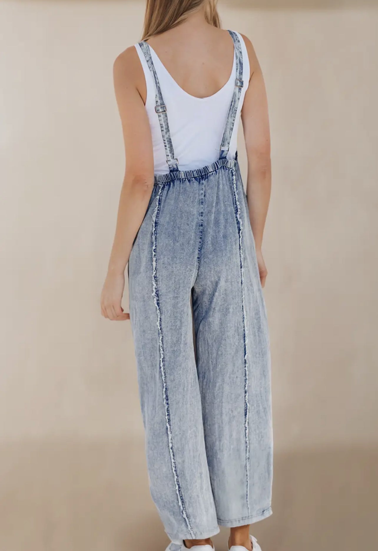Light Denim Jumpsuit