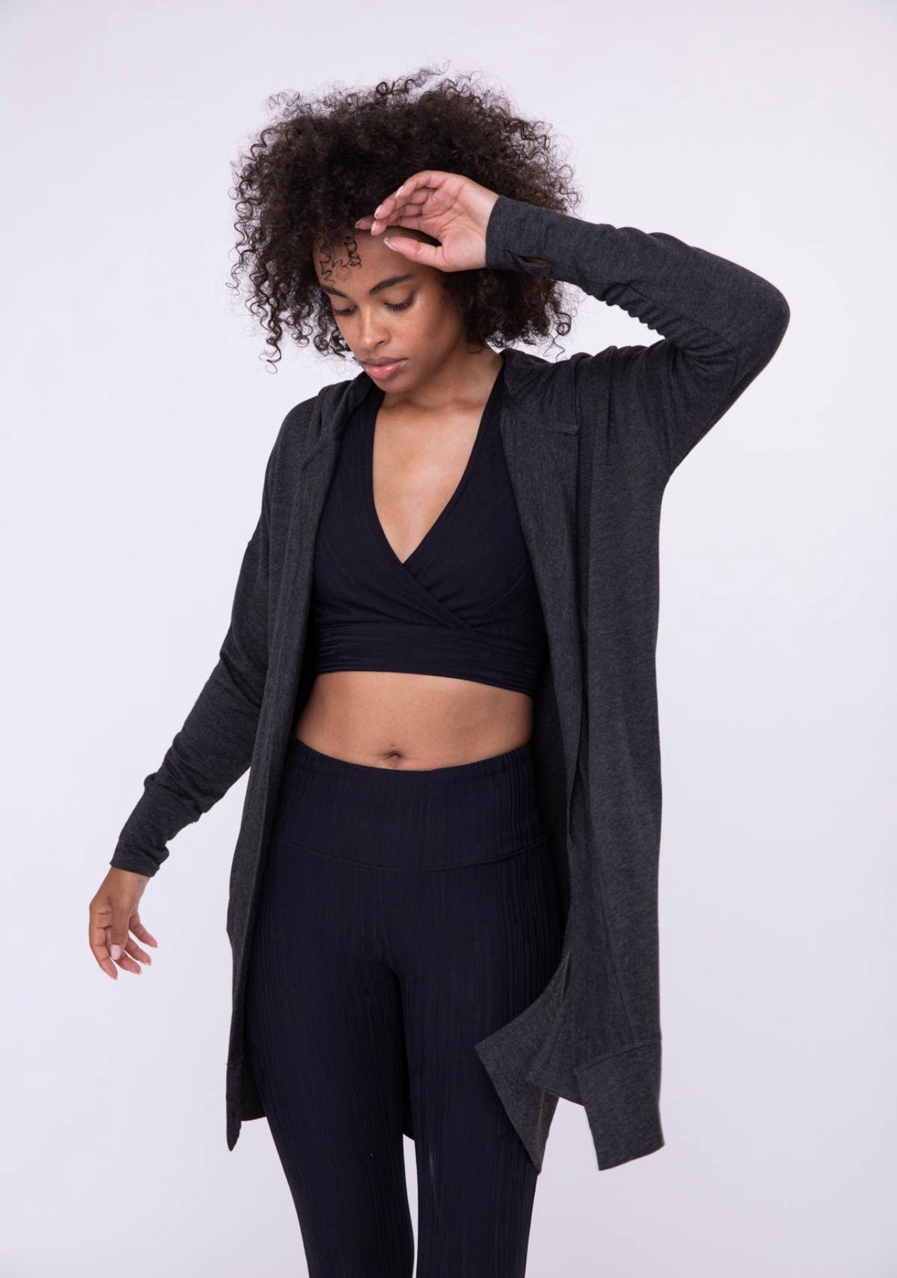 Total Eclipse Hooded Cardigan