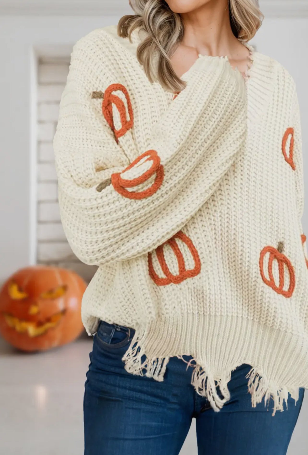Pumpkin Sweater