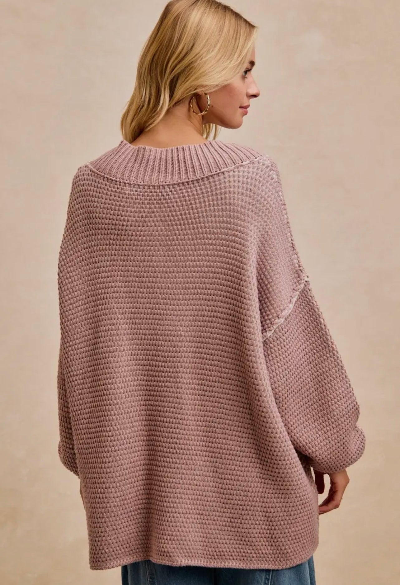 Lilac Fields Sweater