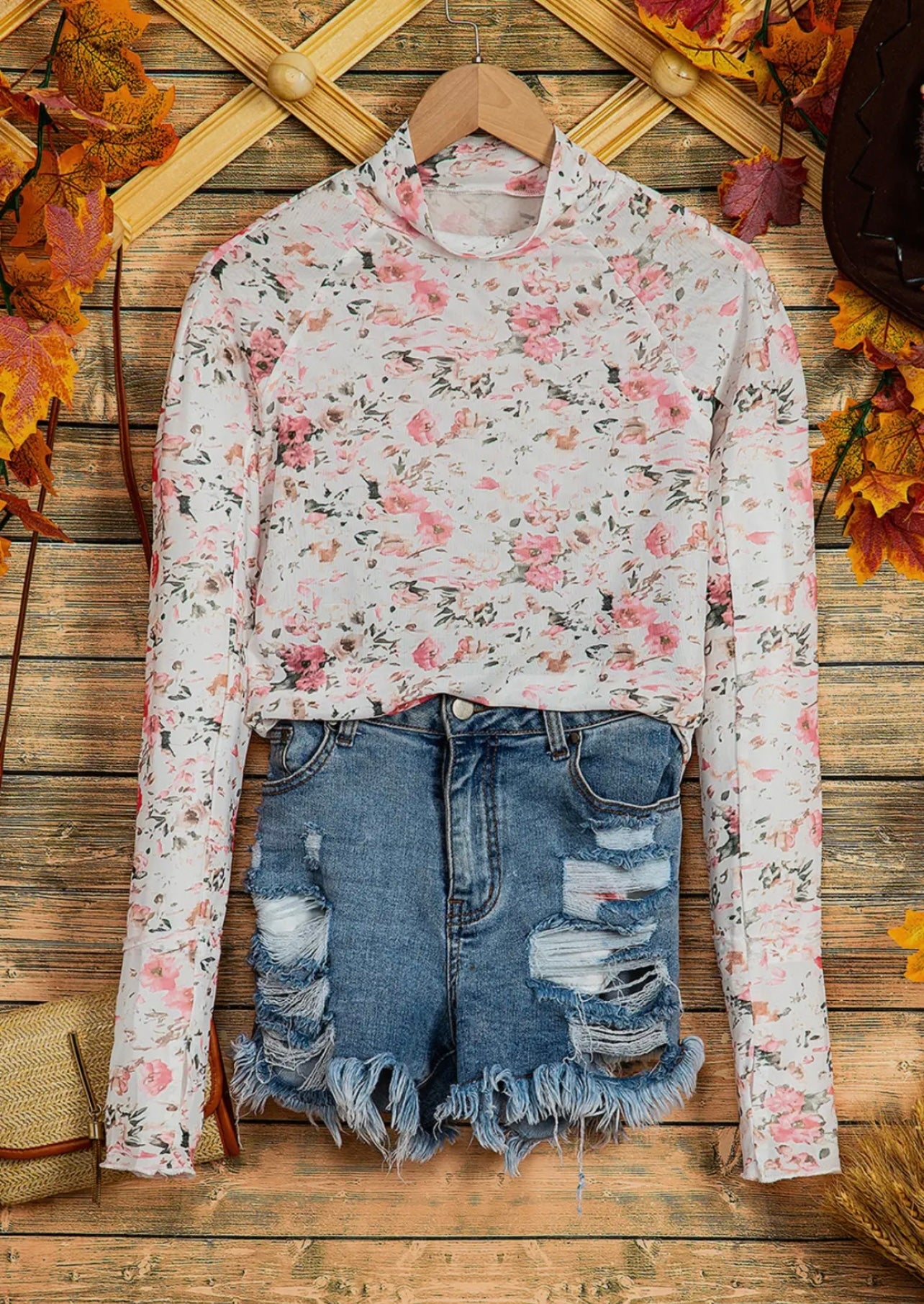Floral Layering top