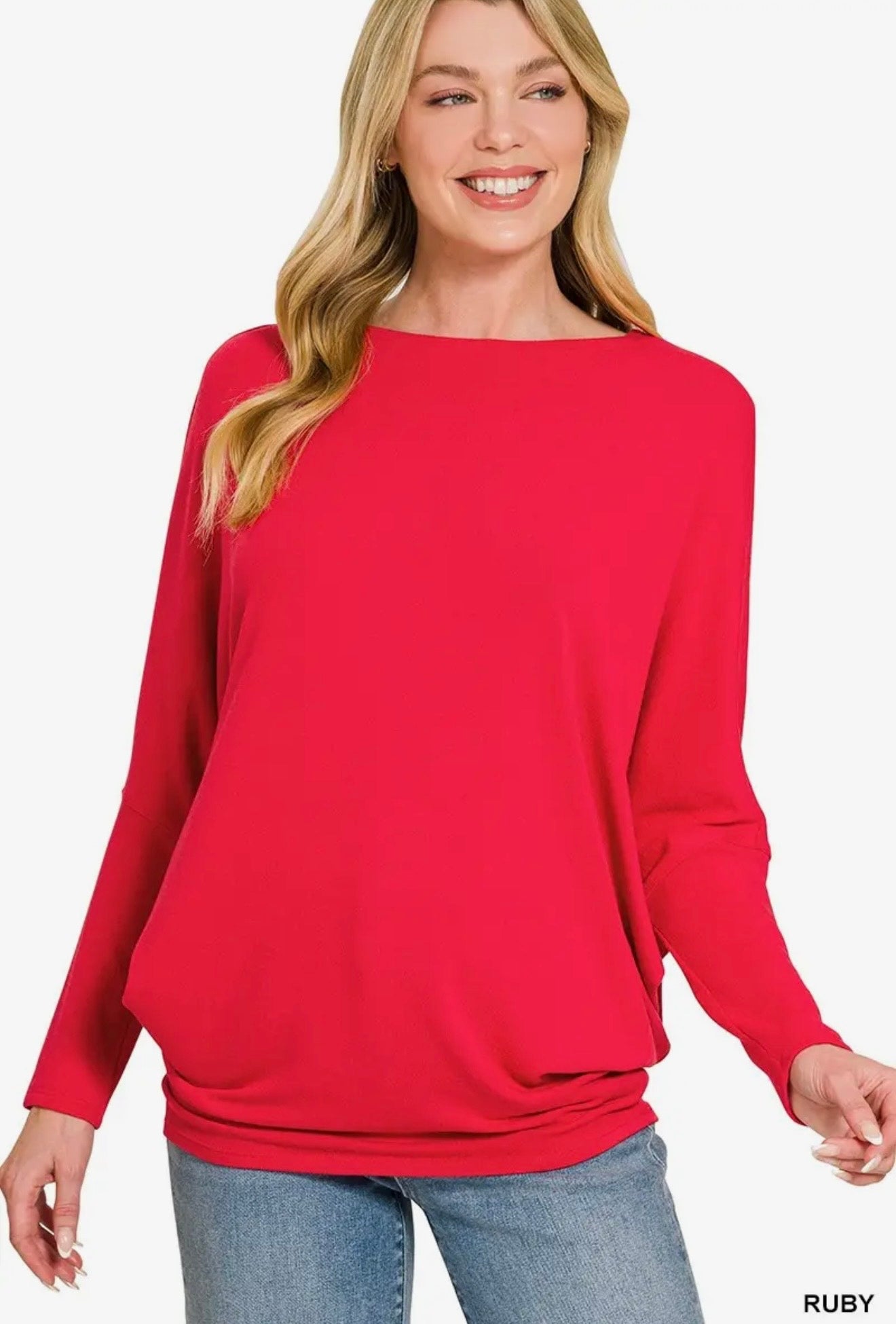 Dolman Sleeve Top