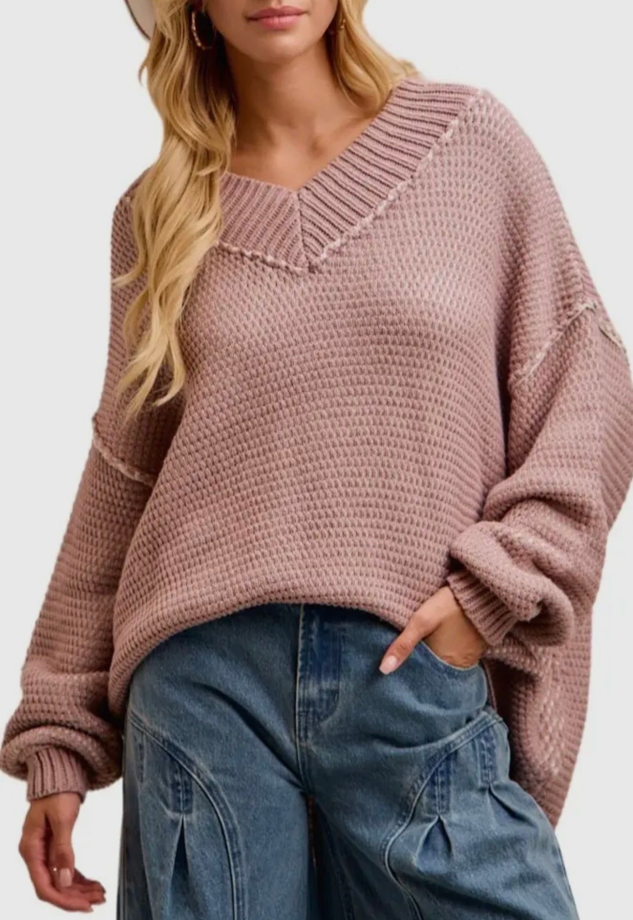 Lilac Fields Sweater
