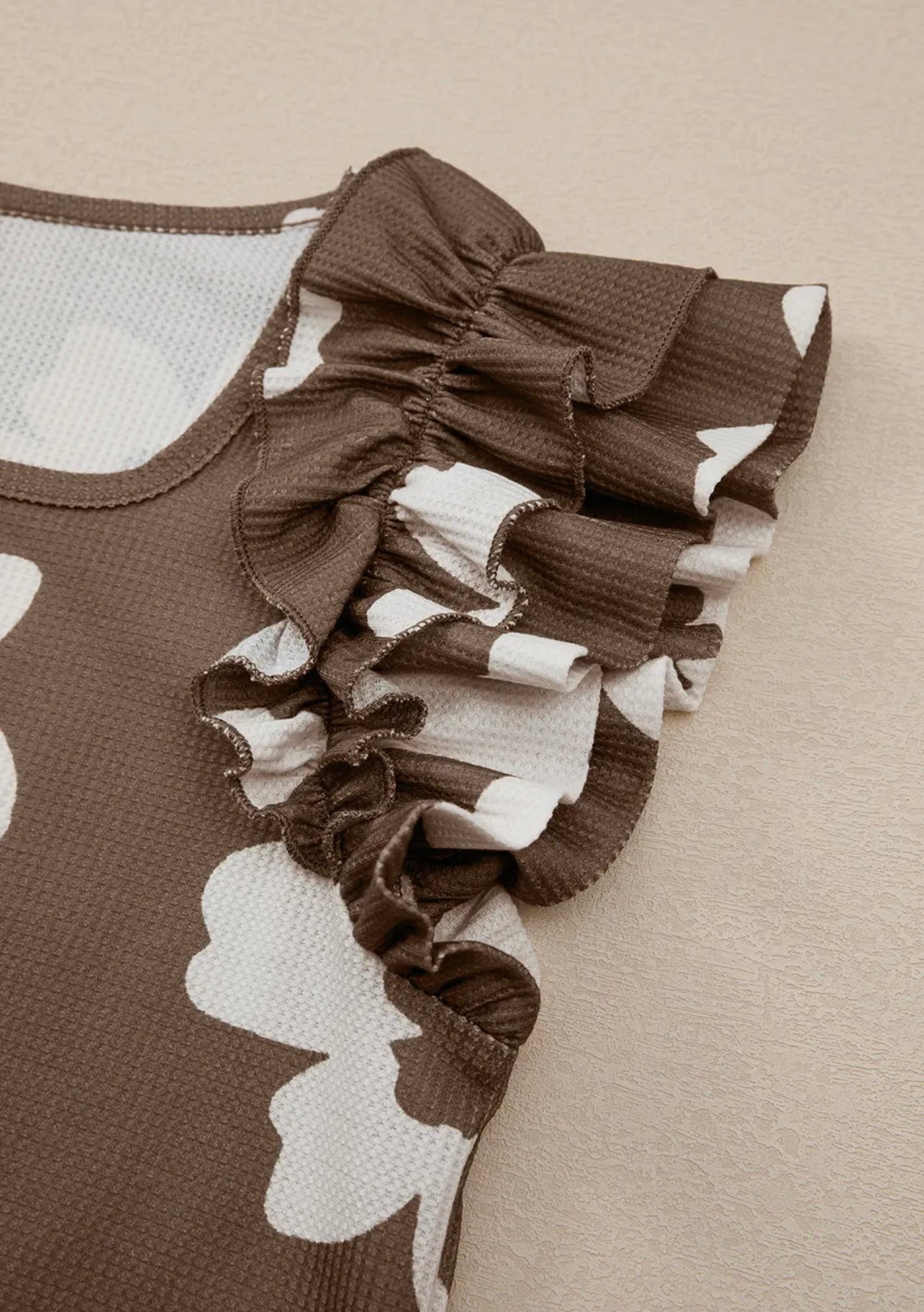 Chocolate Flower Top