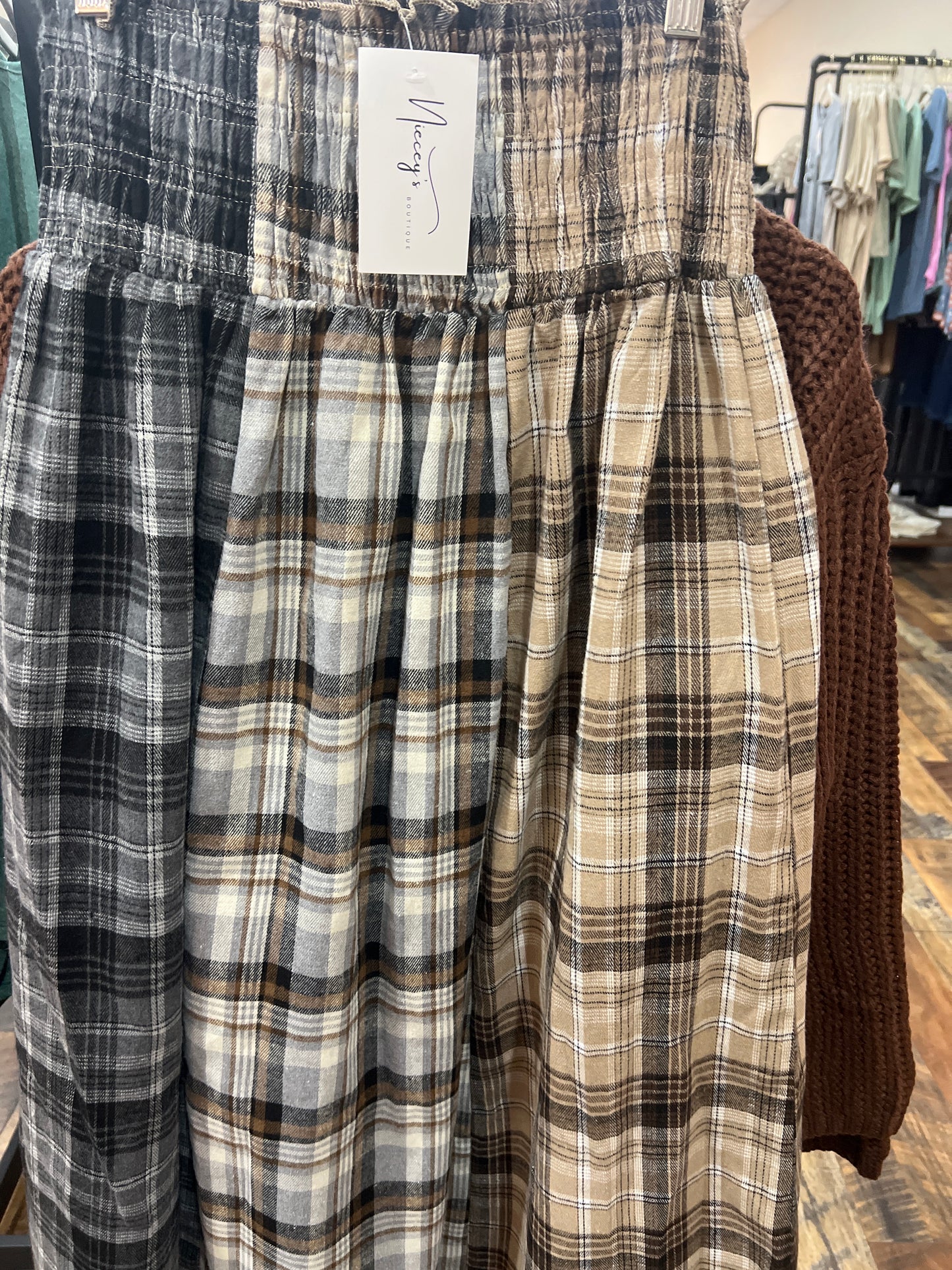 Flannel Skirt