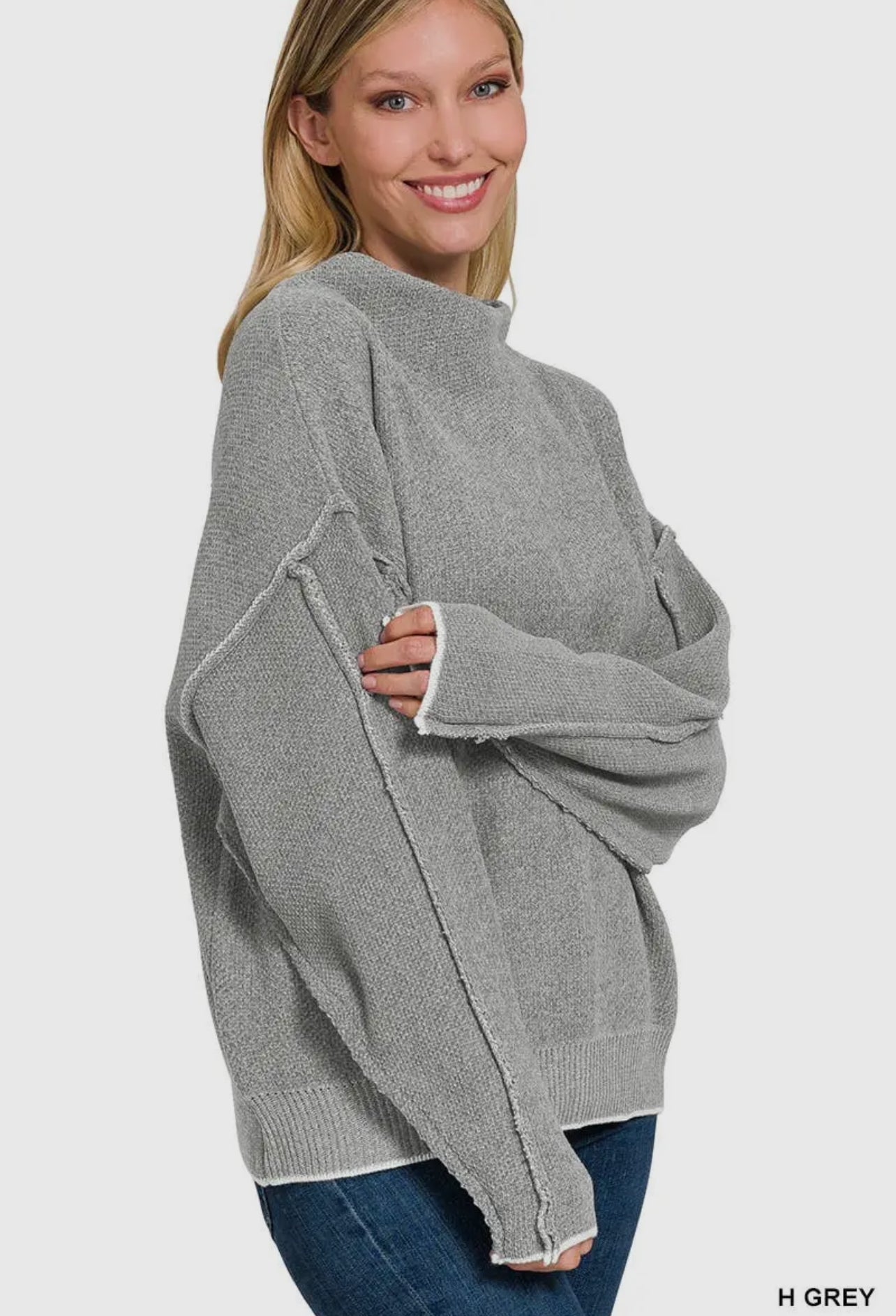 Mock Neck Sweater
