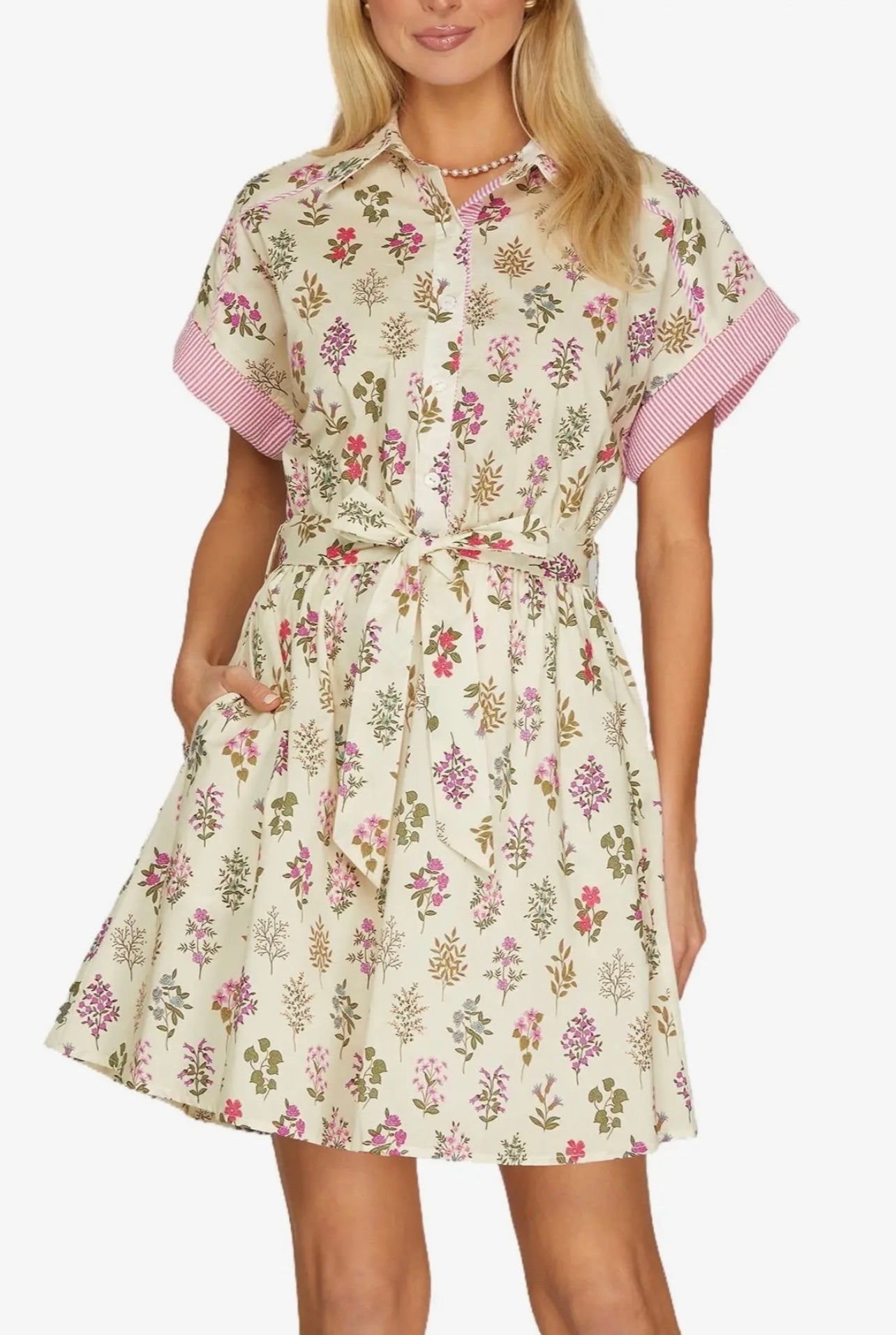 Floral Mini Dress