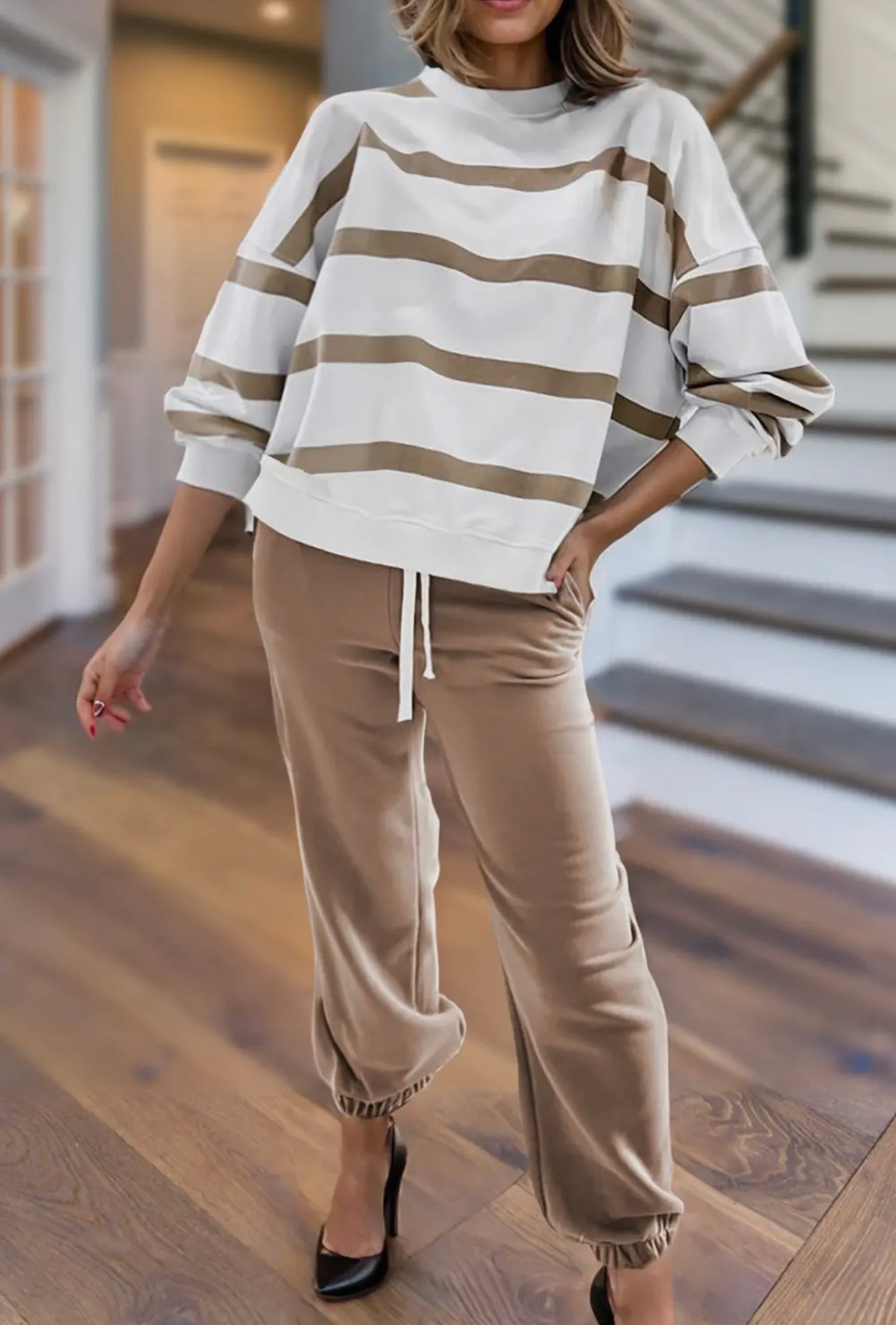 Cozy Striped Top