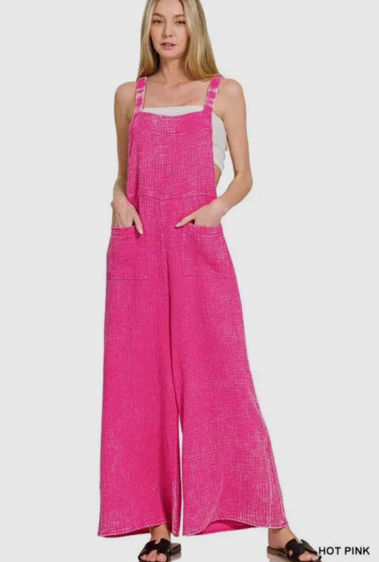 Mineral Washed Overalls