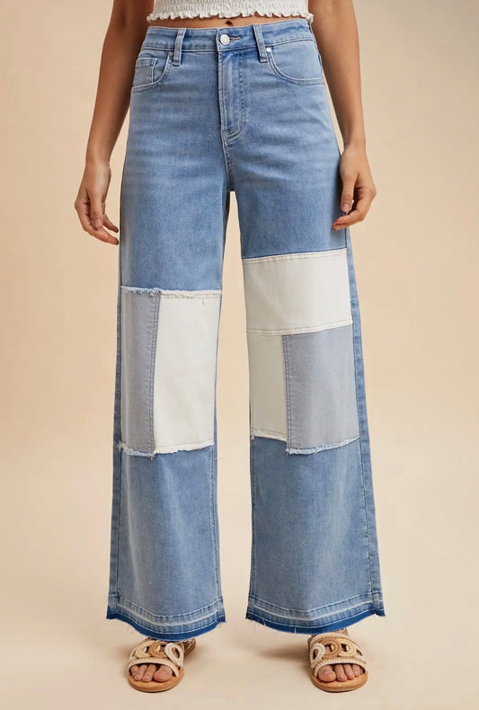 Patchwork Jeans