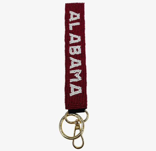 Game Day Beaded Wristlet