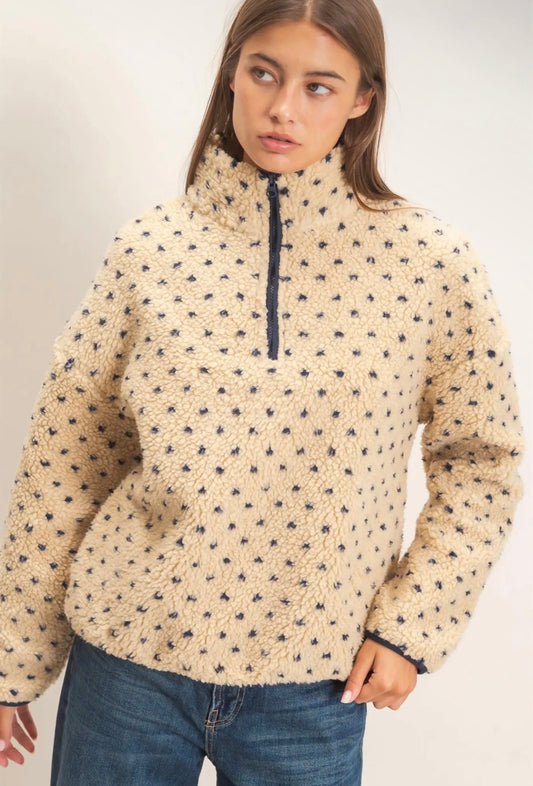Polka Dot Sherpa