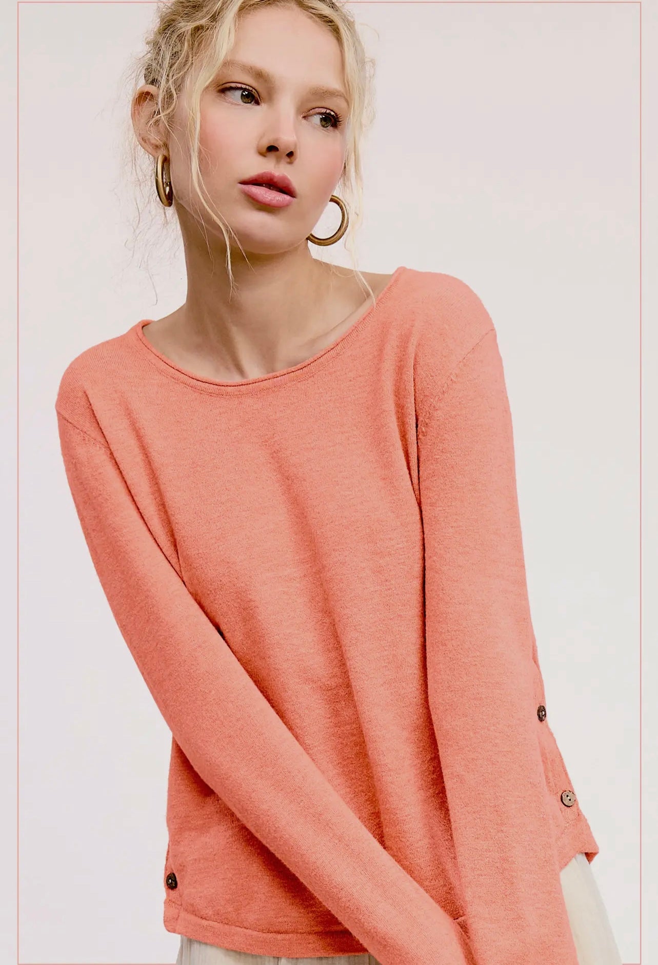 Tangerine Sweater