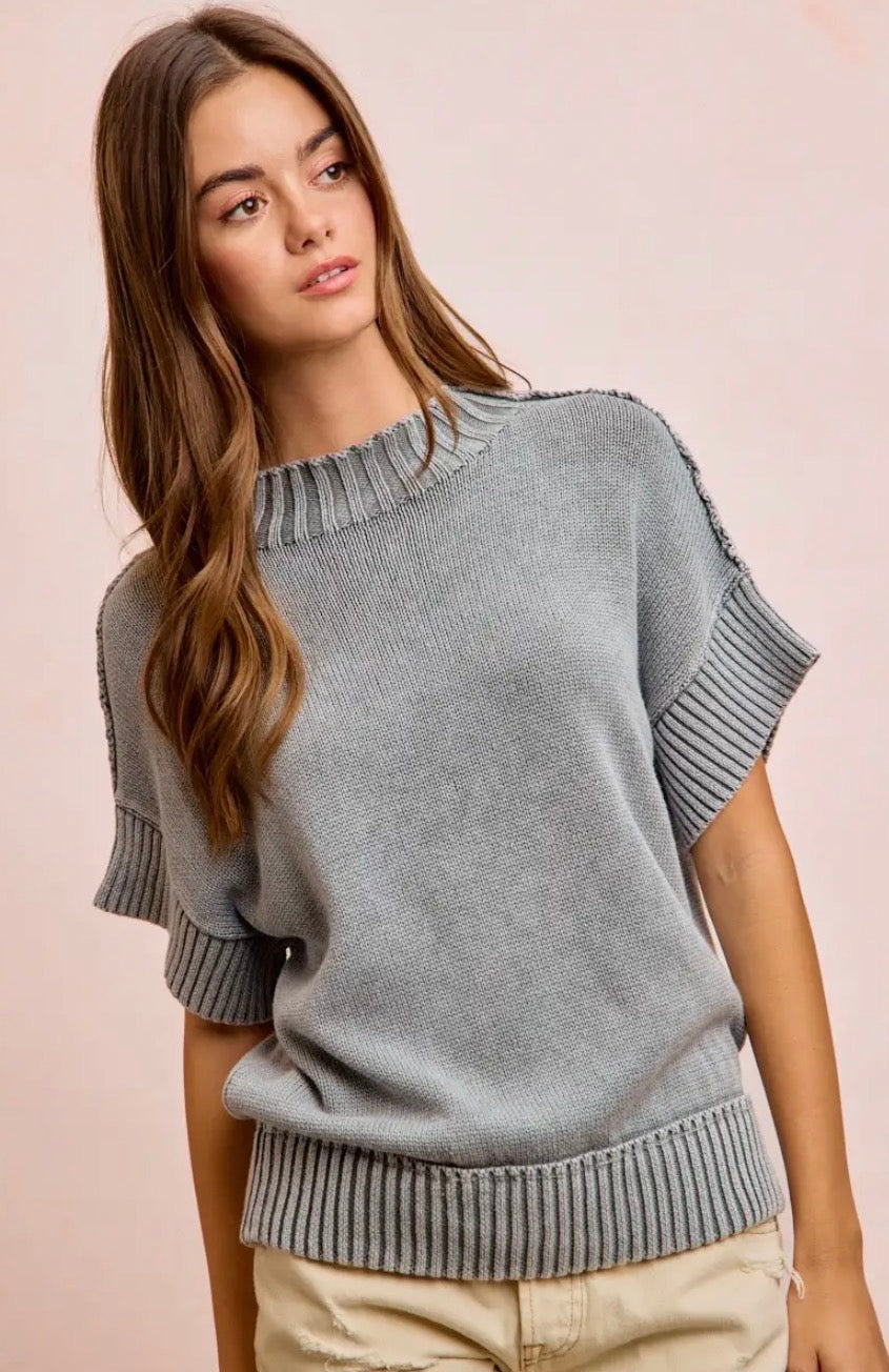 Smoke Grey Top