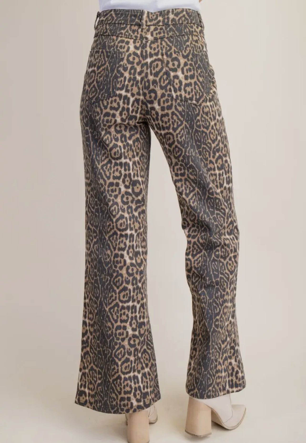 Leopard Denim