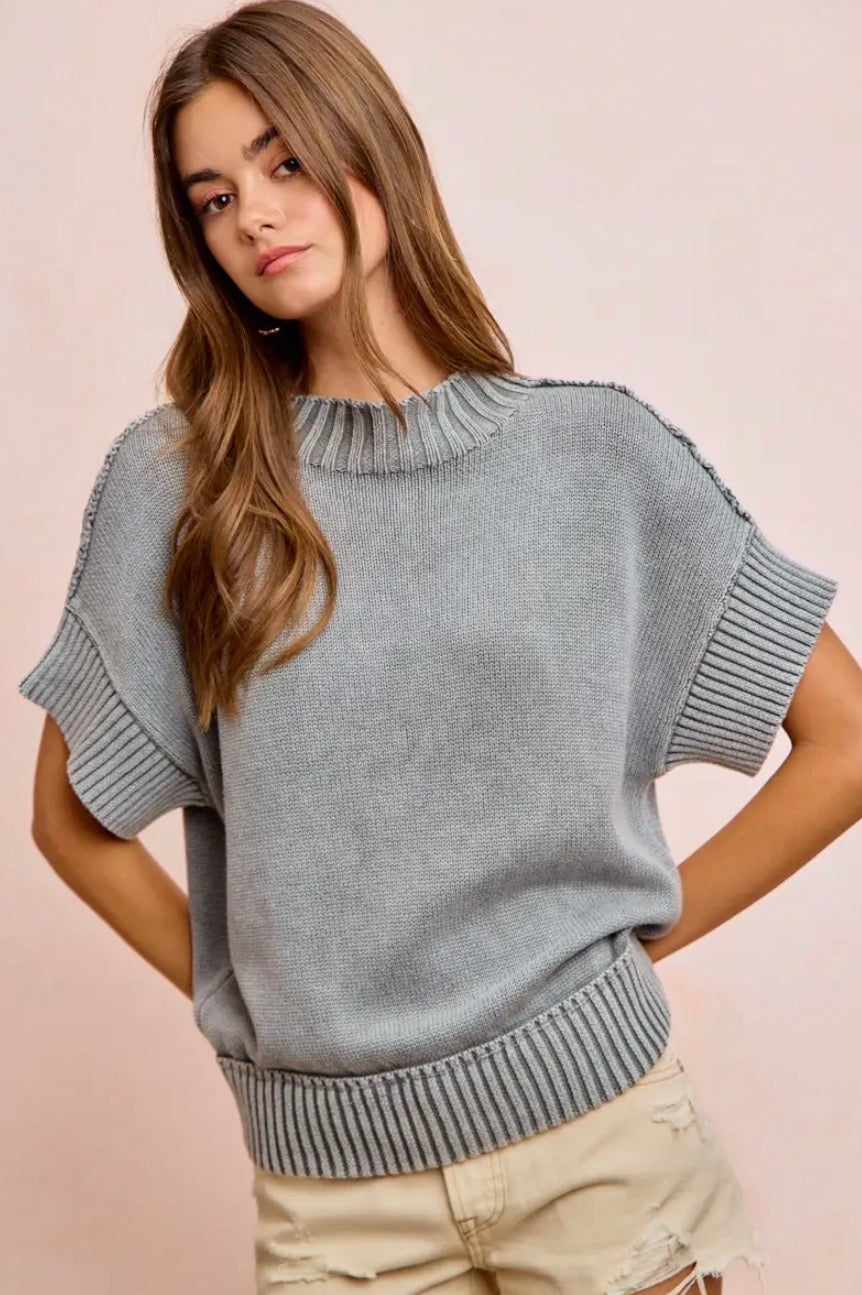 Smoke Grey Top