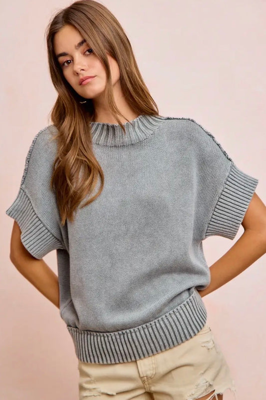 Smoke Grey Top