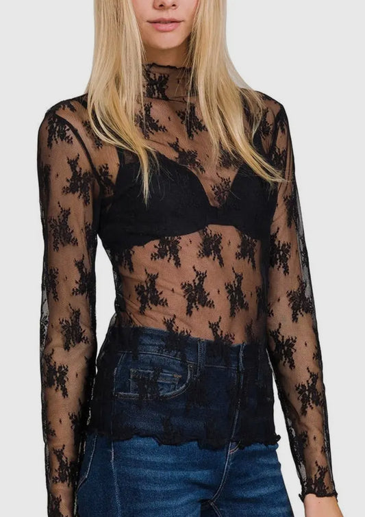 Lace Layering Top