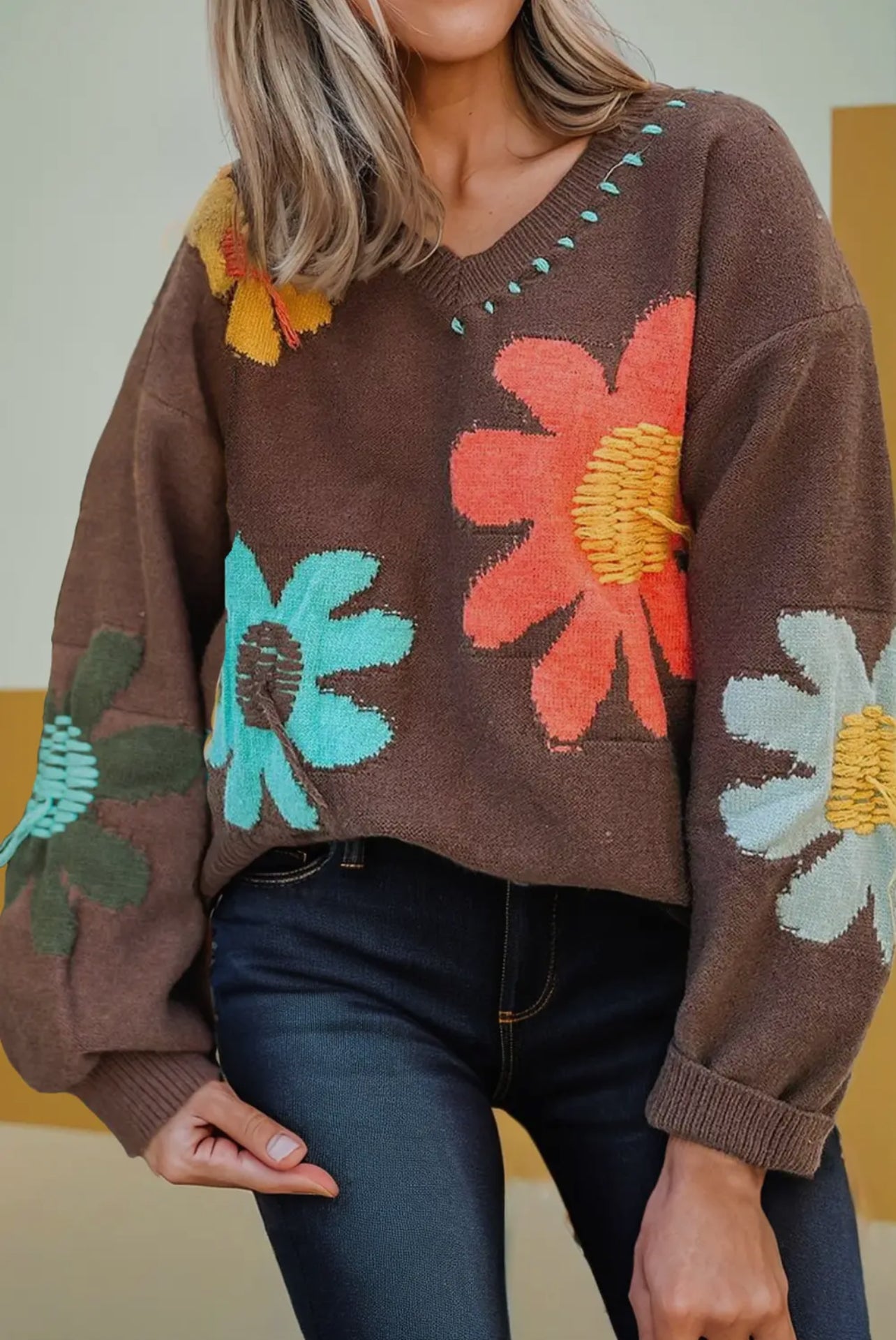 Flower Sweater