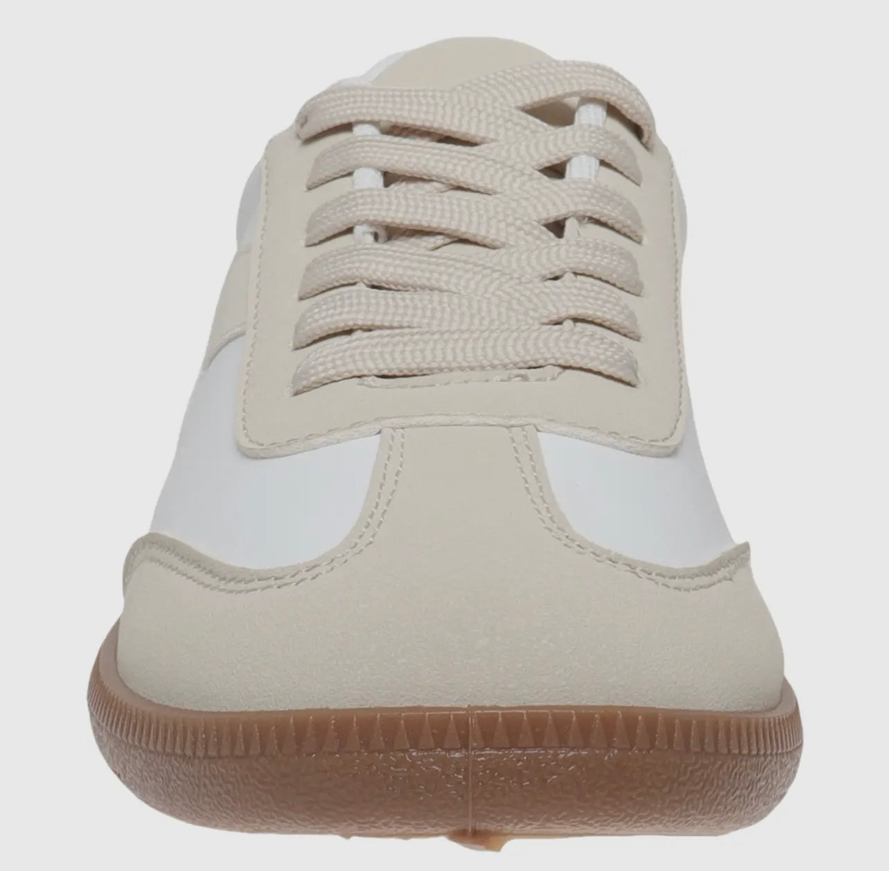 Cream & White Sneaker