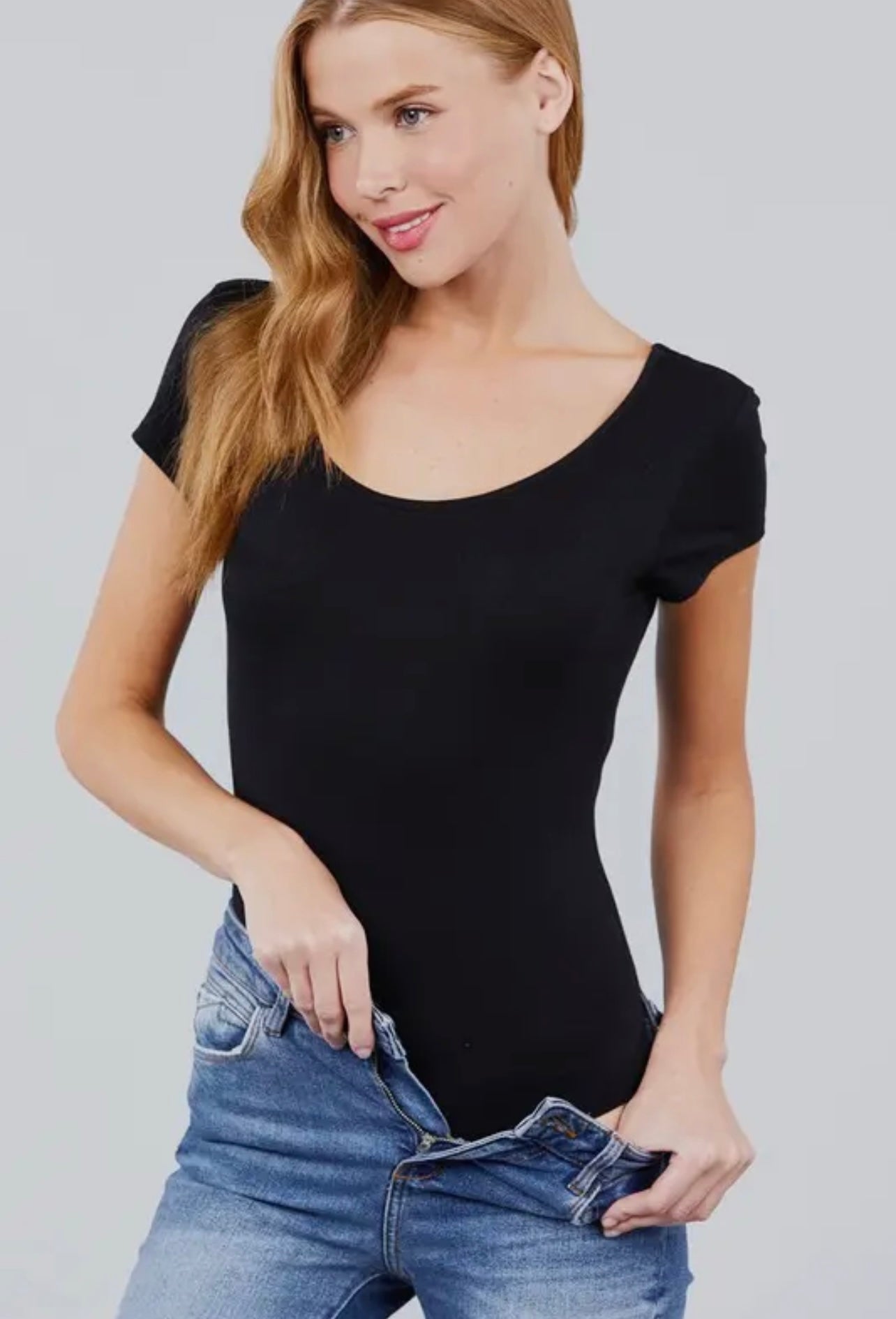 Scoop Neck Bodysuit