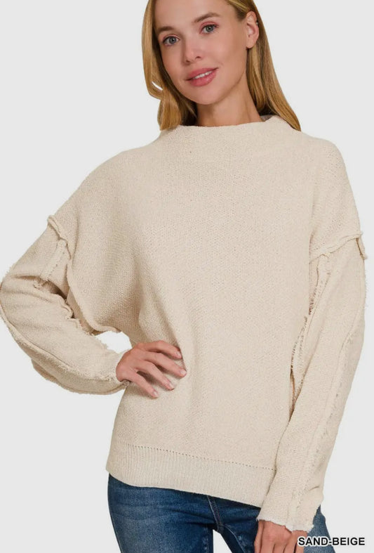 Mock Neck Sweater