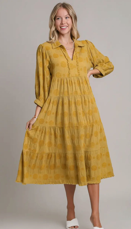 Golden KiWi Dress