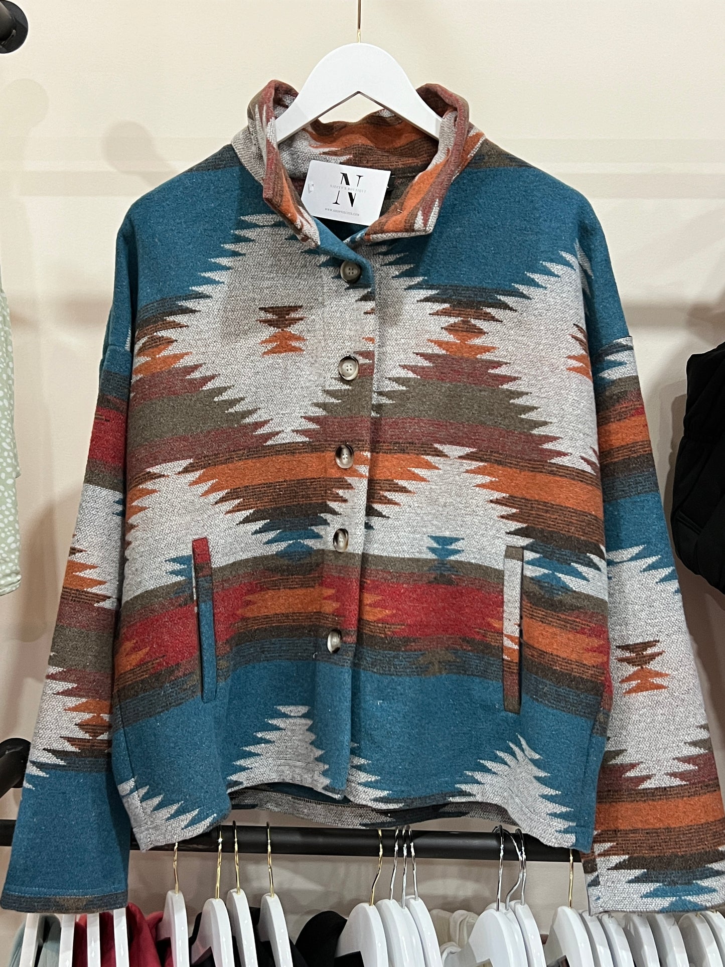 Eldora Aztec Shacket