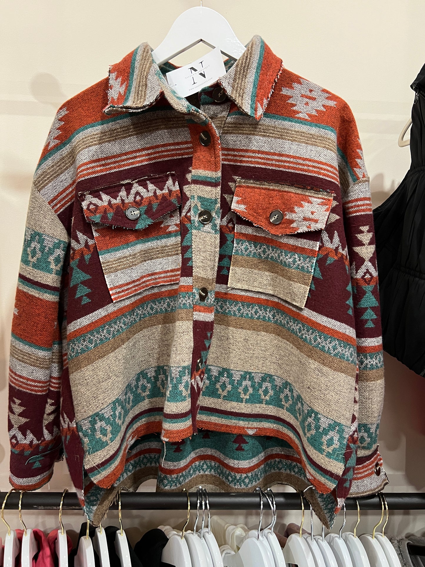 Eldora Aztec Shacket