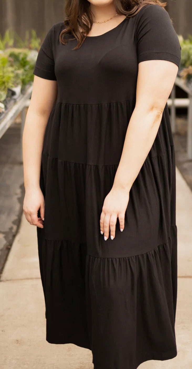 Nancy Tiered Maxi Dress