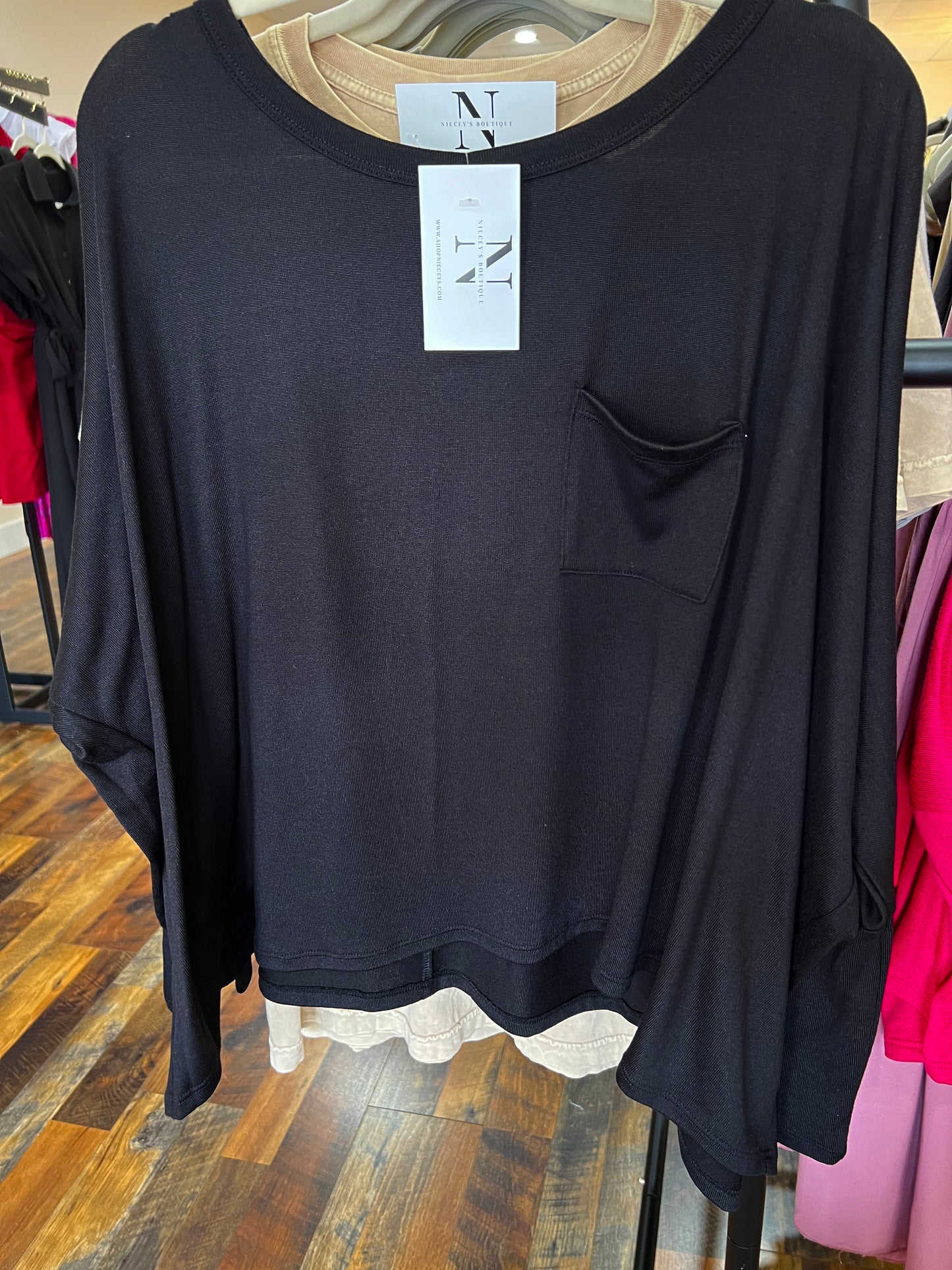 Simple Life Long Sleeve Dolman Shirt