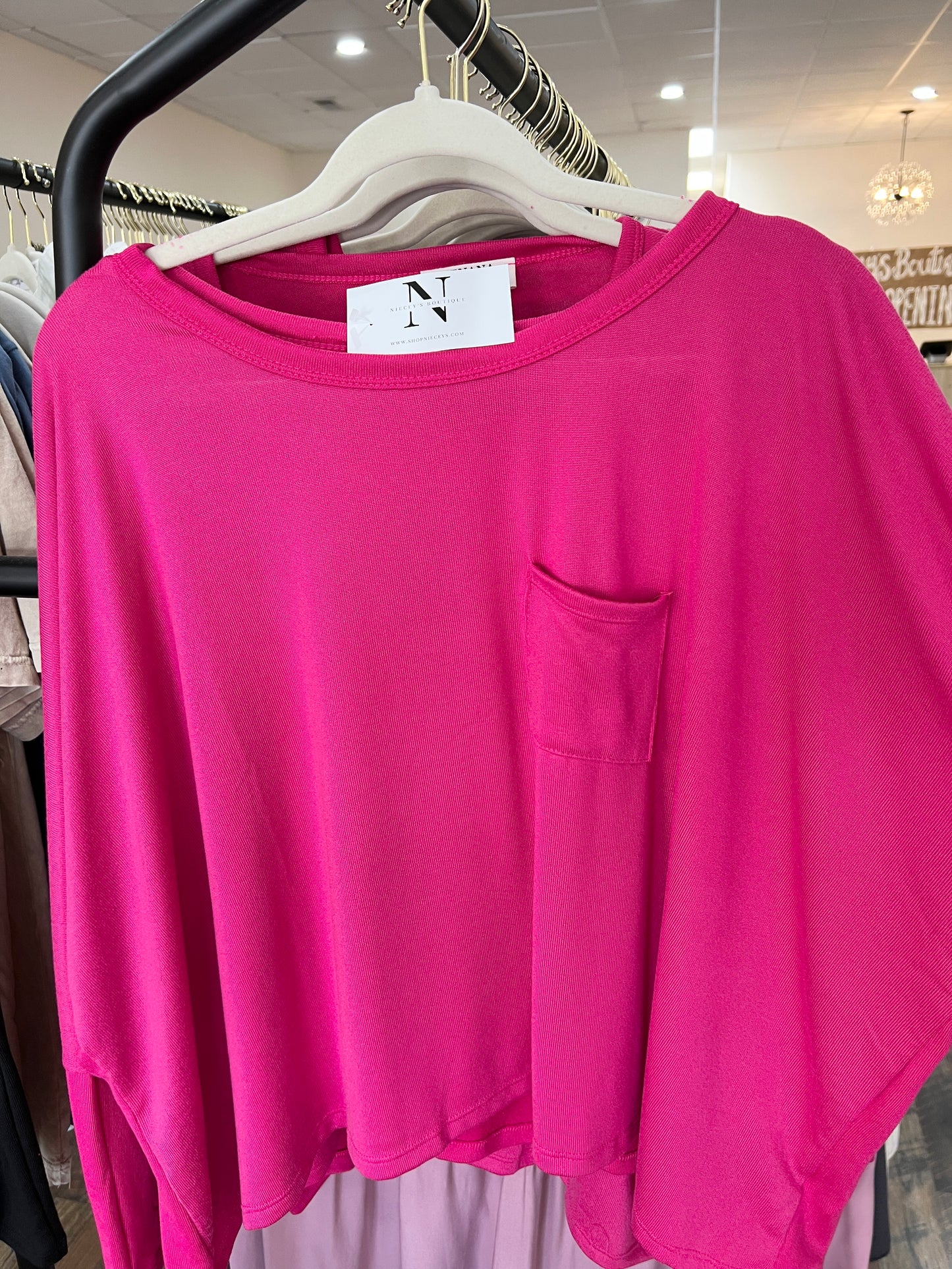 Simple Life Long Sleeve Dolman Shirt