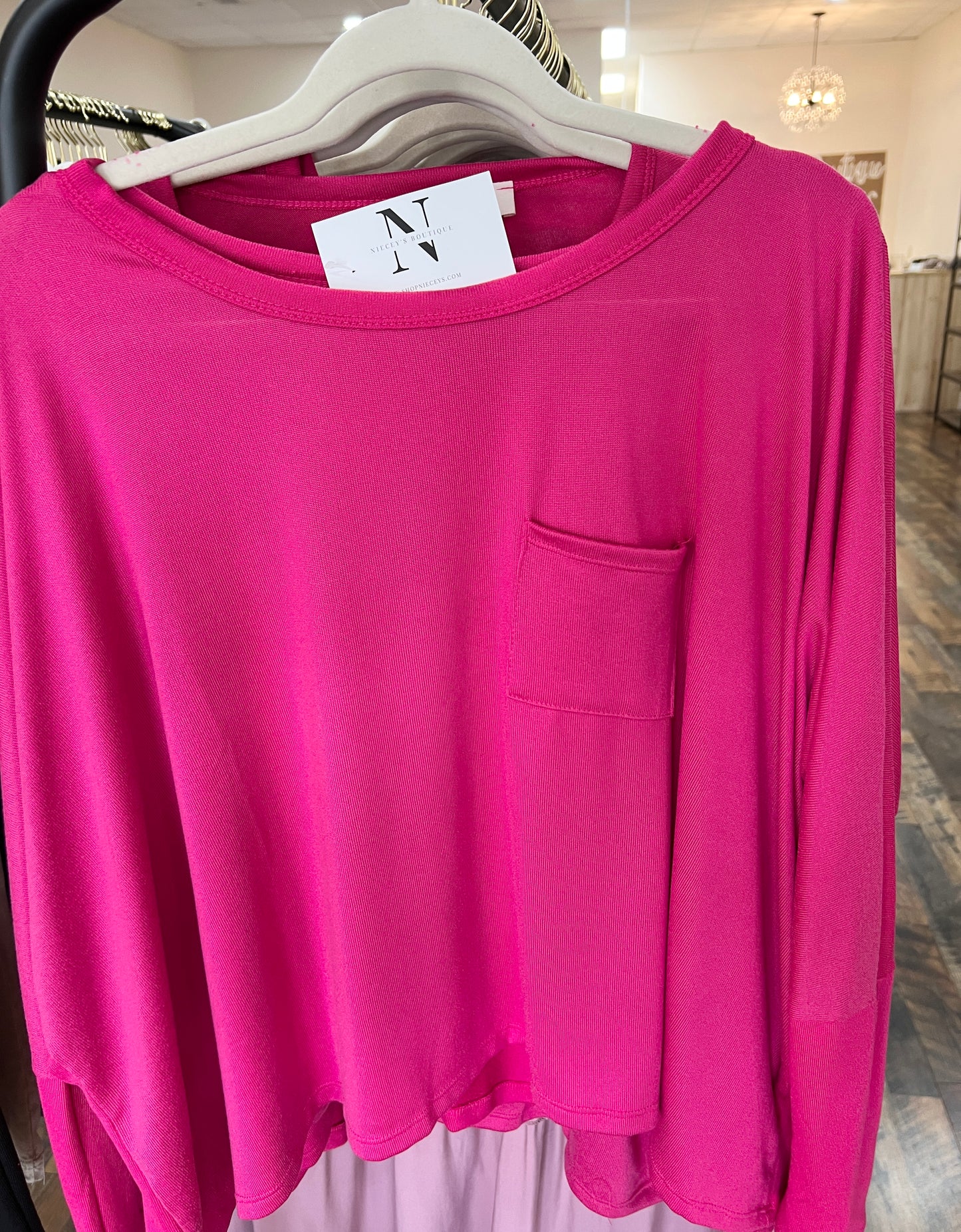 Simple Life Long Sleeve Dolman Shirt