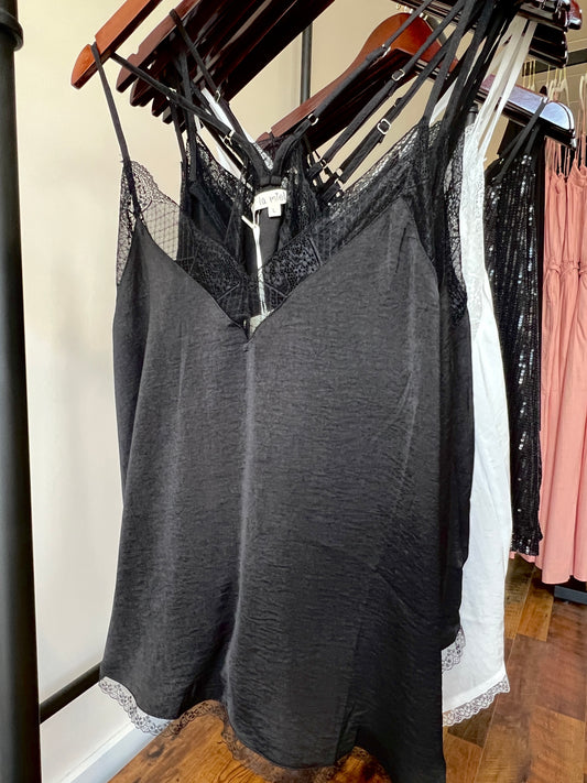 Cami Silk & Lace Cami