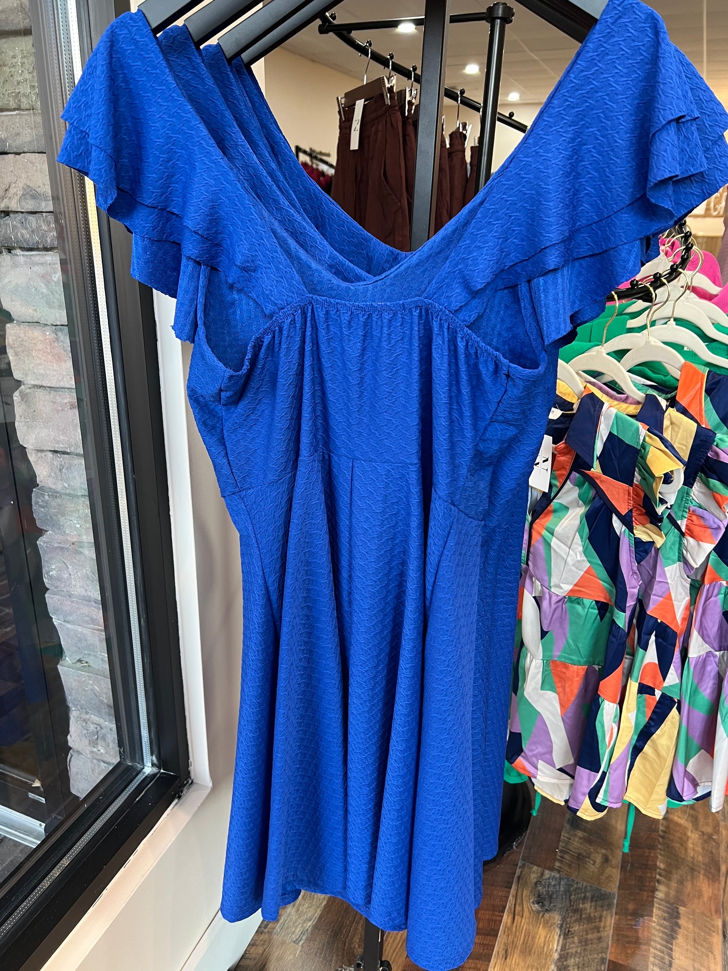 Royal Ruffle Dress