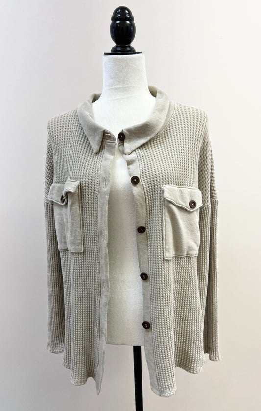 Carol Vintage Wash Shacket