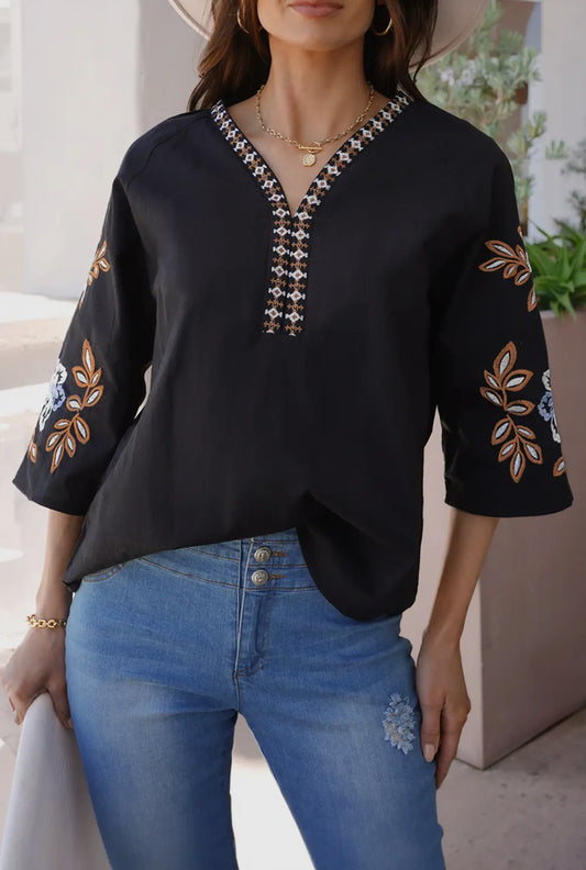 Naomi Boho Top