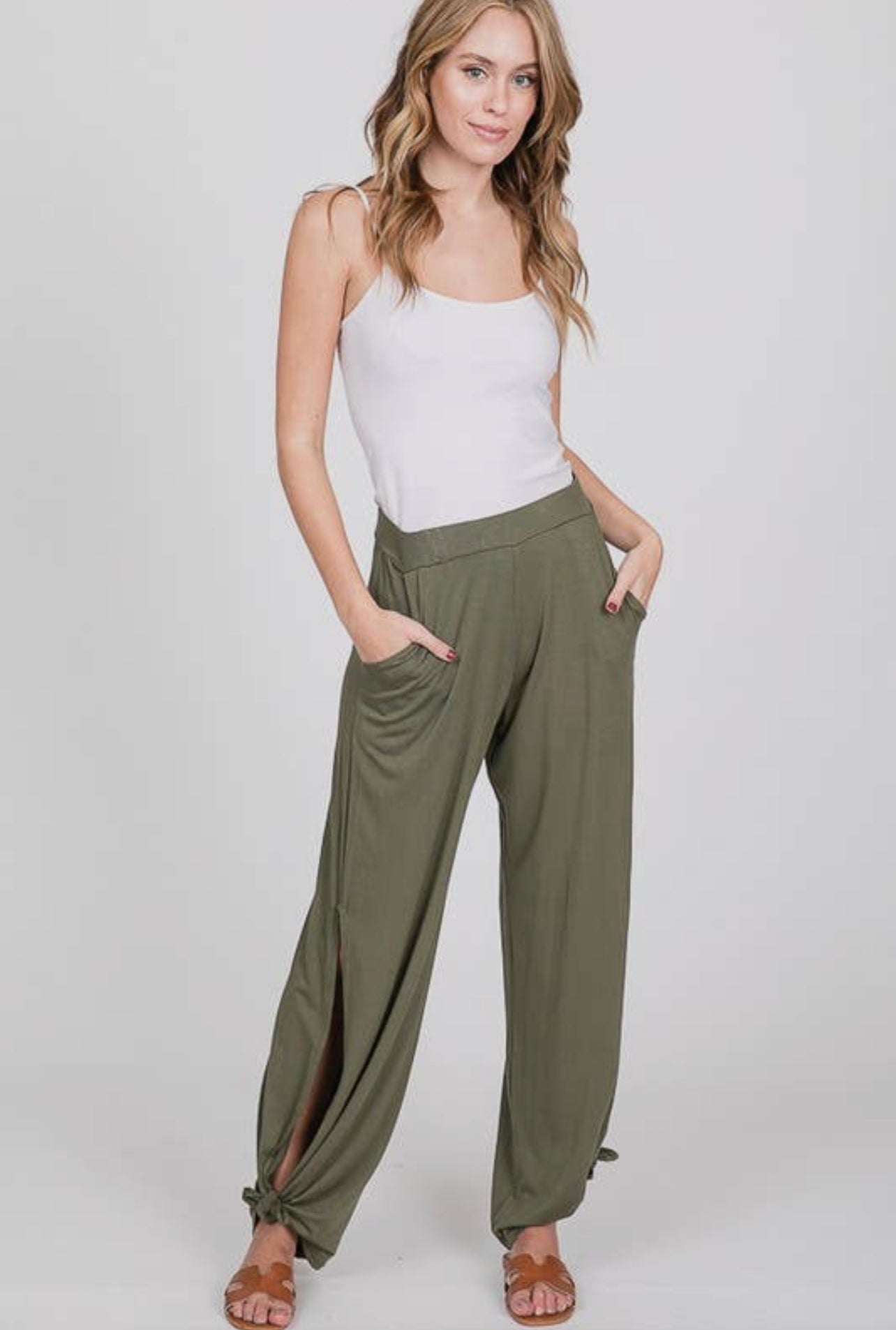 Susan Split Hem Pants