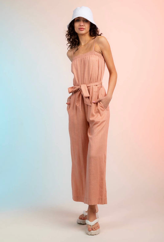 Rise Up Linen Jumpsuit